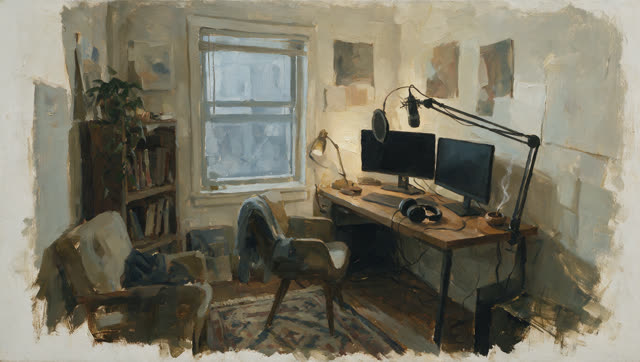 The studio